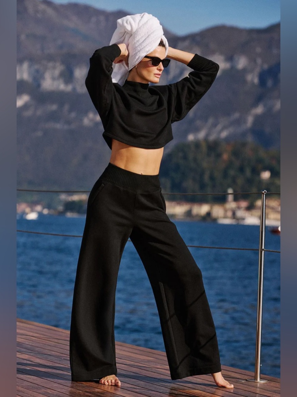 Alo Serenity Wide Leg Sweatpant